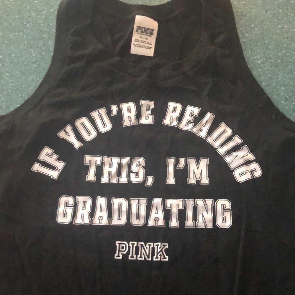 VS PINK graduation tank 🎓